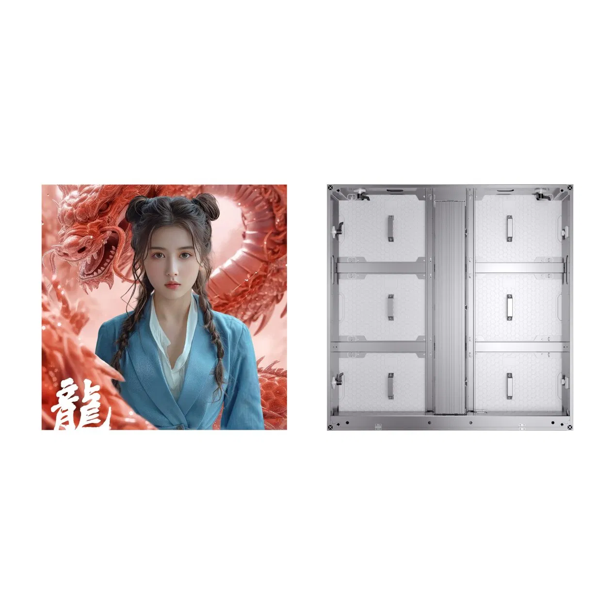 Outdoor 4K LED Display Screen Waterproof Video Wall Panels Digital Signage Displays