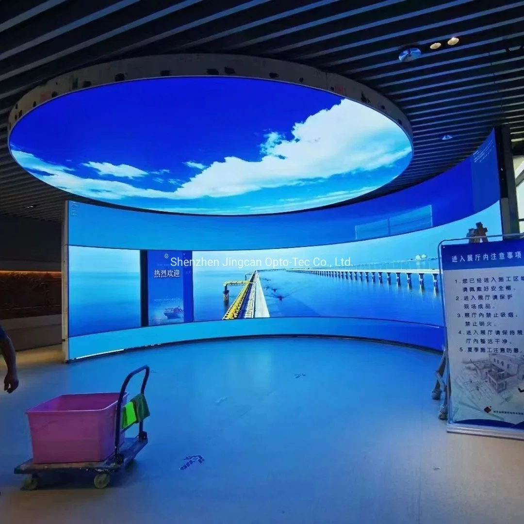 Circle LED Display Round LED Screens 2m Diameter Stage Rental P2.5 Indoor Circular LED Display