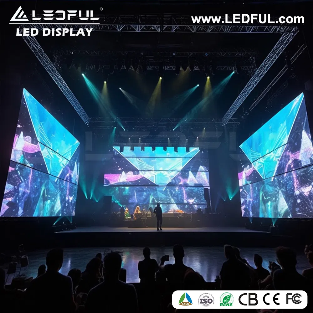 P4.81 SMD Weatherproof LED Video Wall for Outdoor Event Use