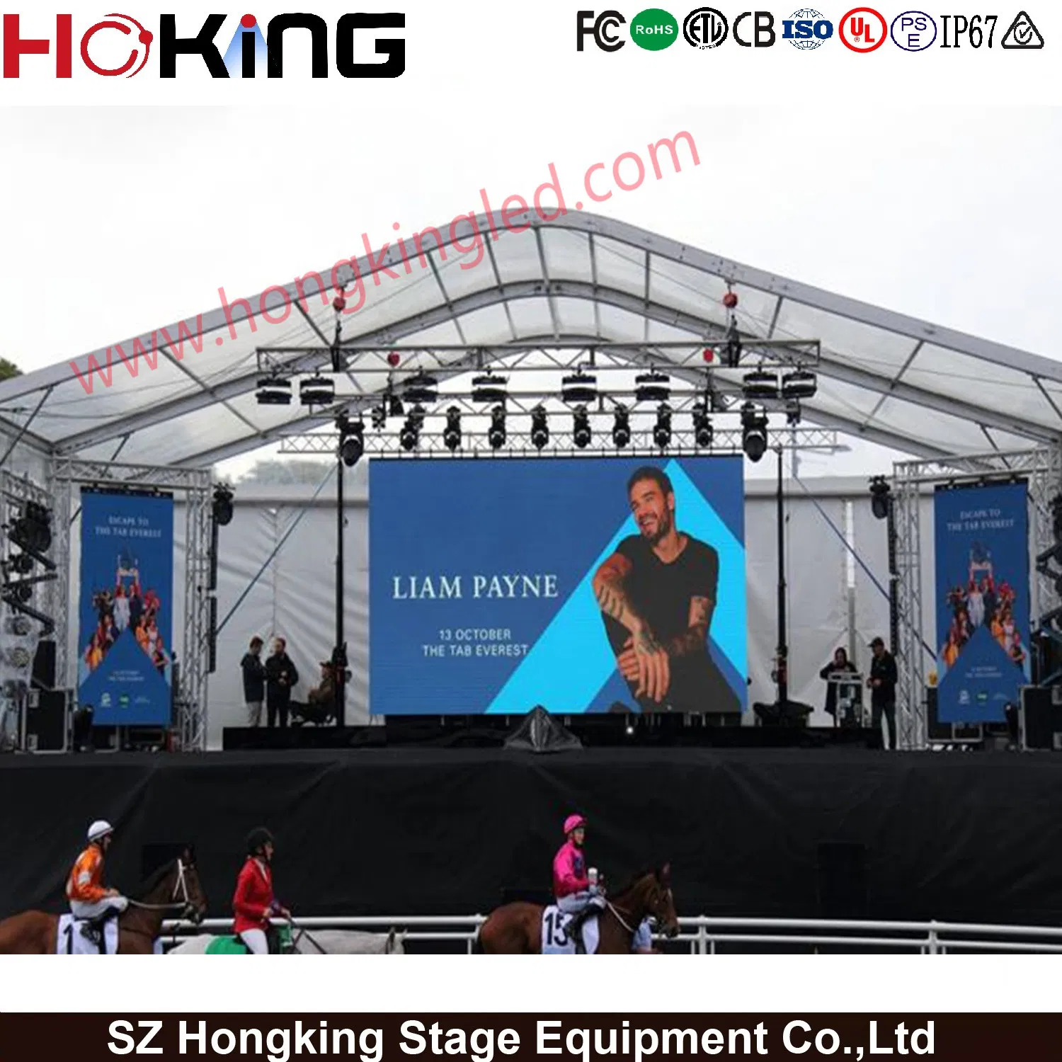 P1.953mm Indoor Stage Event Screen 7680Hz Rental Indoor LED Display Screen