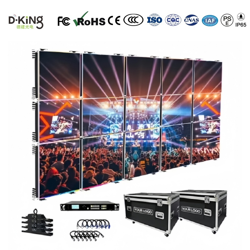 High-Resolution Outdoor P3.91 LED Video Wall for Events