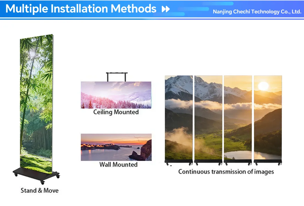 LED Poster Applications