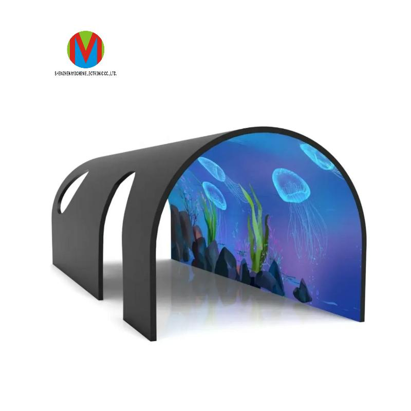 Mzcled OEM ODM Factory 320*160mm Size Full Color P2 P2.5 P3 P4 Indoor Soft Curved Flexible LED Screen Panel for Digital Signage Display