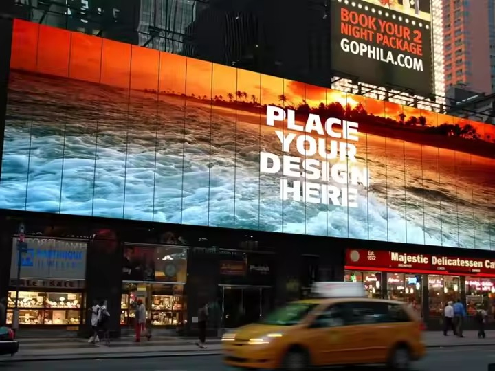 10000 Nits Ultra High Brightness Waterproof Outdoor Aluminum Advertising LED Screen Display Digital Billboard Signage Board Sign