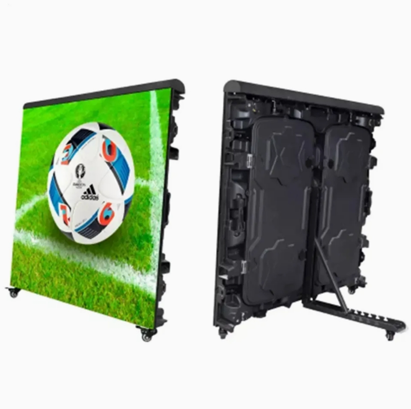 High Brightness Scoreboard Portable Sport LED Sign Board P8 Football Stadium Perimeter LED Screen Display