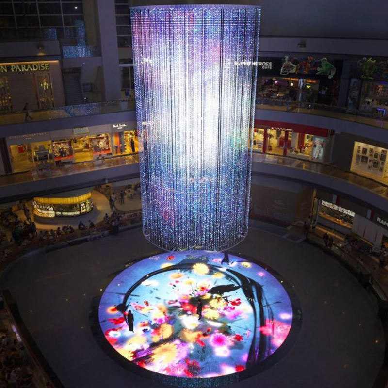 LED Floor Tile Screen Stage Dance LED Wall Panel Screen Winter Touch LED Display