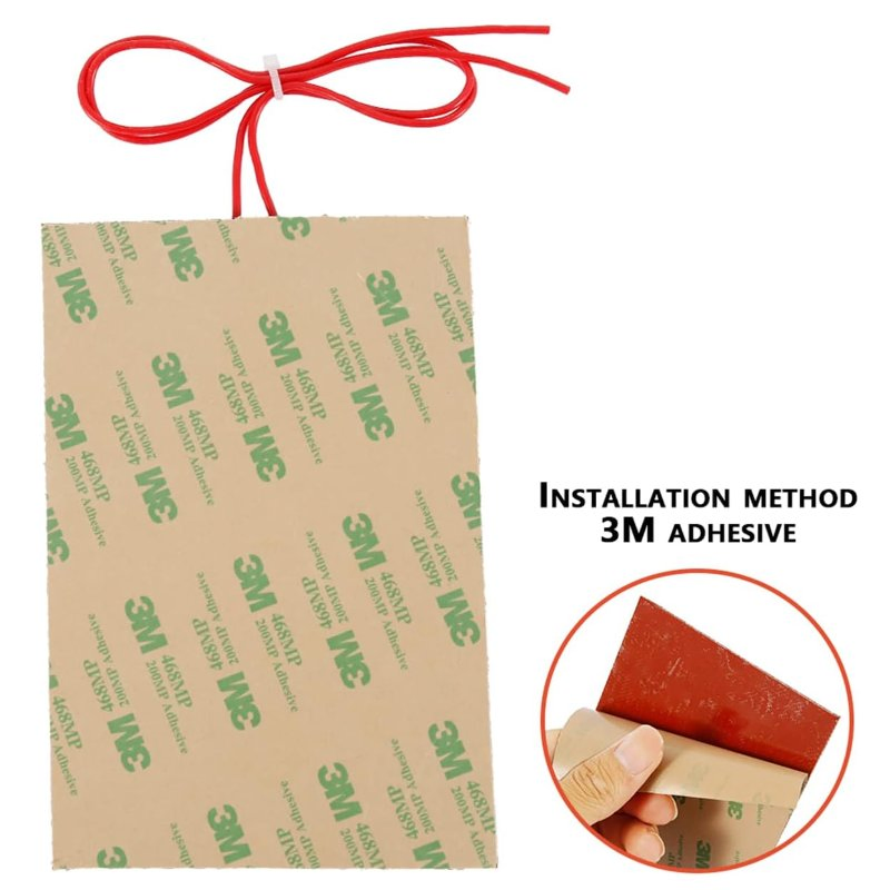 China Manufacture 12V 24V 110V 220V 230V Industrial Electric Pad Heating Element Flexible Silicone Heater