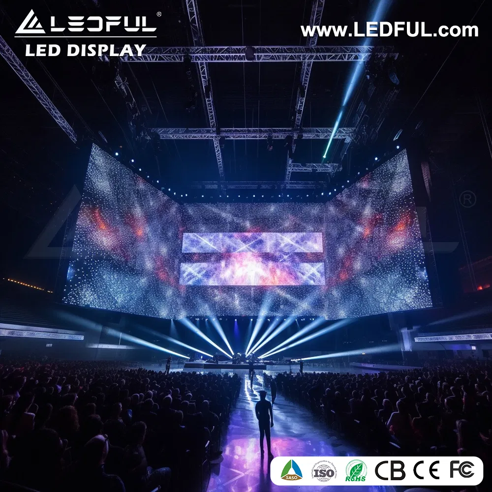 P4.81 SMD Weatherproof LED Video Wall for Outdoor Event Use