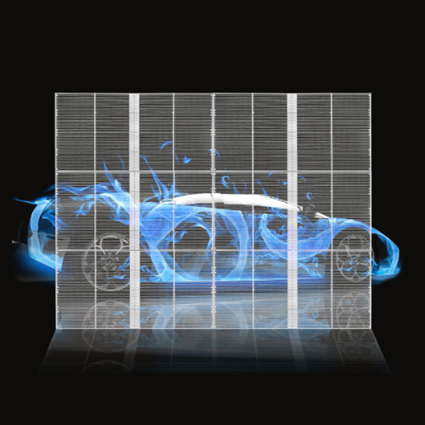 Ultra Thin Transparent LED Display Flexible Transparent LED Video Wall for Shopping Mall Film Glass