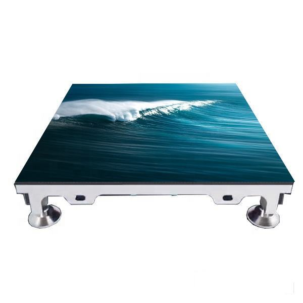 Full Color Indoor Dance Stage Rental P3.91 LED 3D Smart Floor Display
