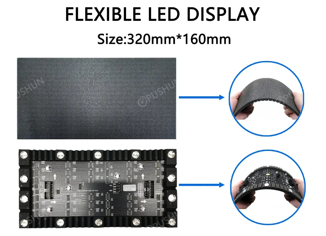 Flexible LED display