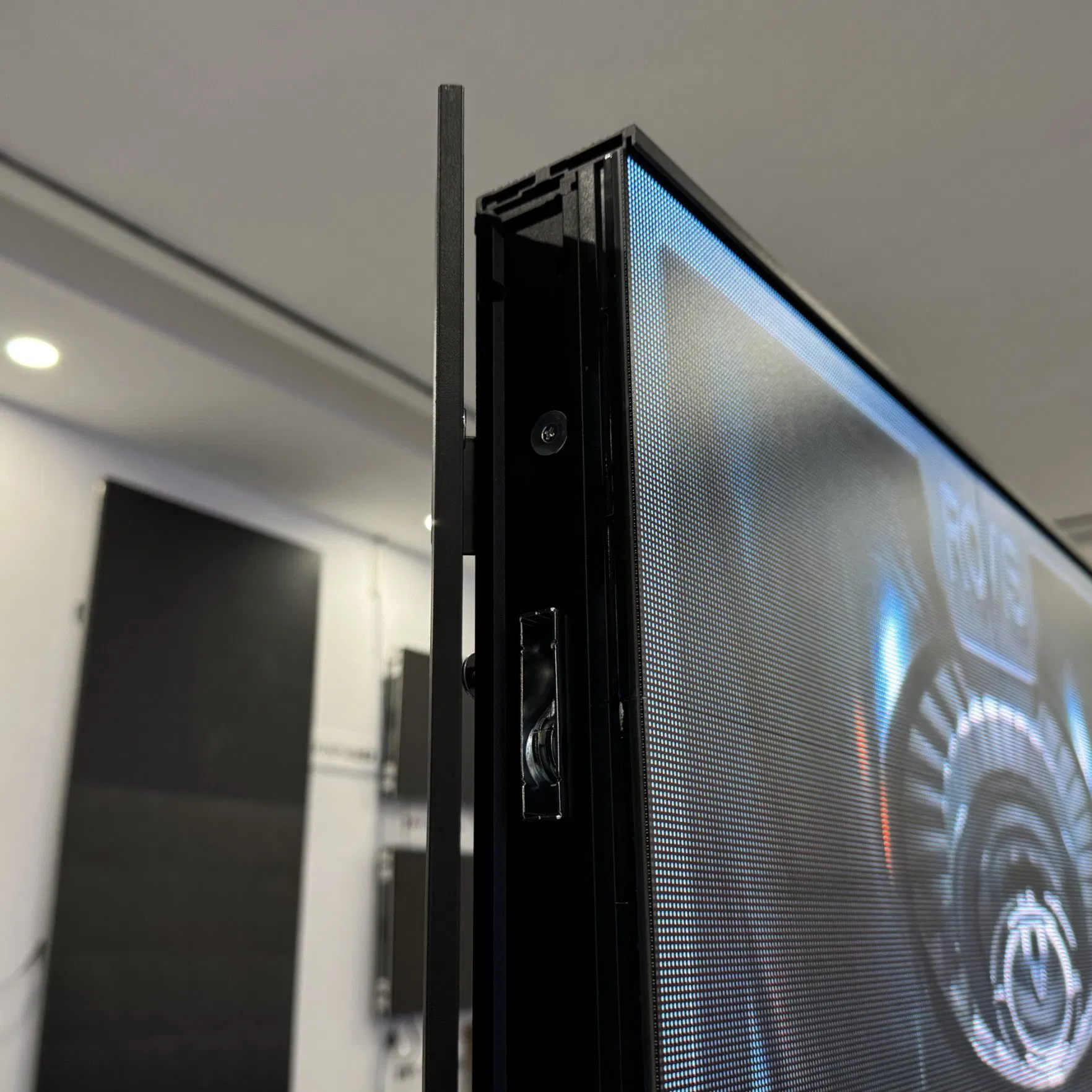 Indoor P1.9 P2.5 P3 HD WiFi Foldable Floor Stand Mirror Poster Panel Advertising Screen Poster LED Display