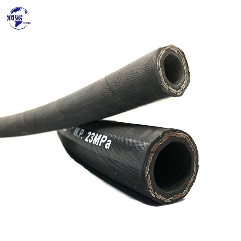 SAE 100 R2 Flexible Steel Wire Braided Hydraulic High Pressure Hydraulic Hose