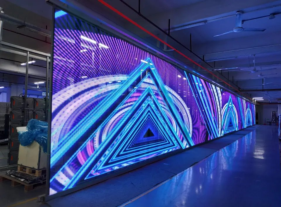 Indoor Outdoor P4 P5 P6 P8 Transparent LED Screen Display for Glass Window