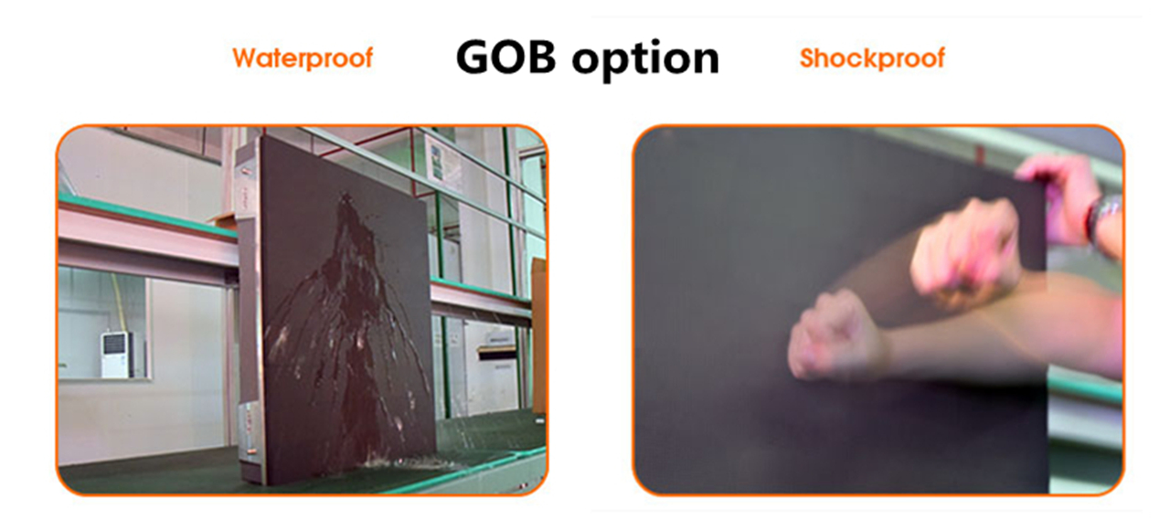 High Quality P3.91 COB LED Display 500*1000mm Outdoor LED Display Video Wall Advertising