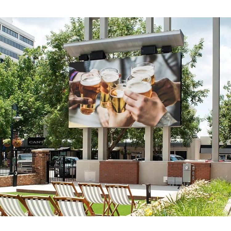 Manufacture Lowest Price 960*960mm P5 P6 P8 P10 Sports Perimeter Outdoor Signage Banner Boards Display Screen Panel Stadium LED Display