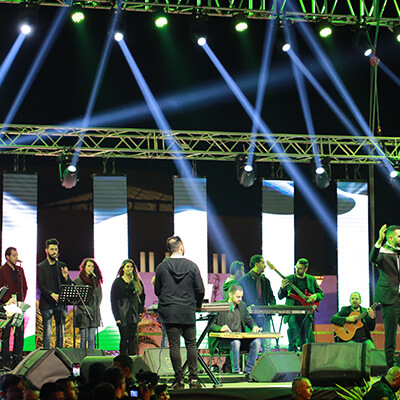 P2.5 Stage Rental Indoor Performance LED Background Wall LED Display