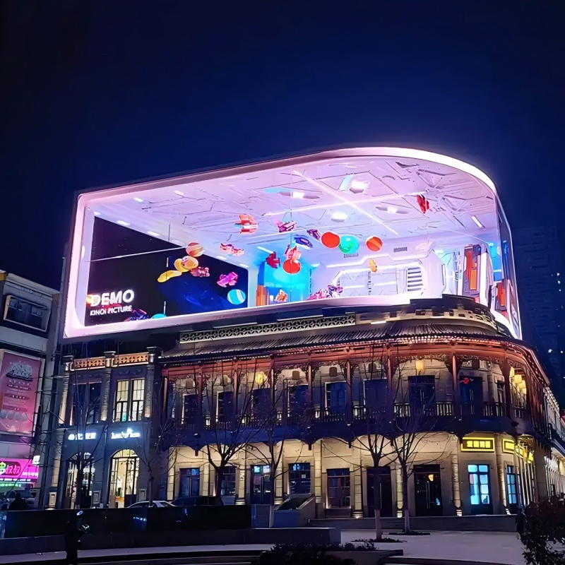 Outdoor Energy Saving High Brightness Waterproof Giant LED Billboard Screen