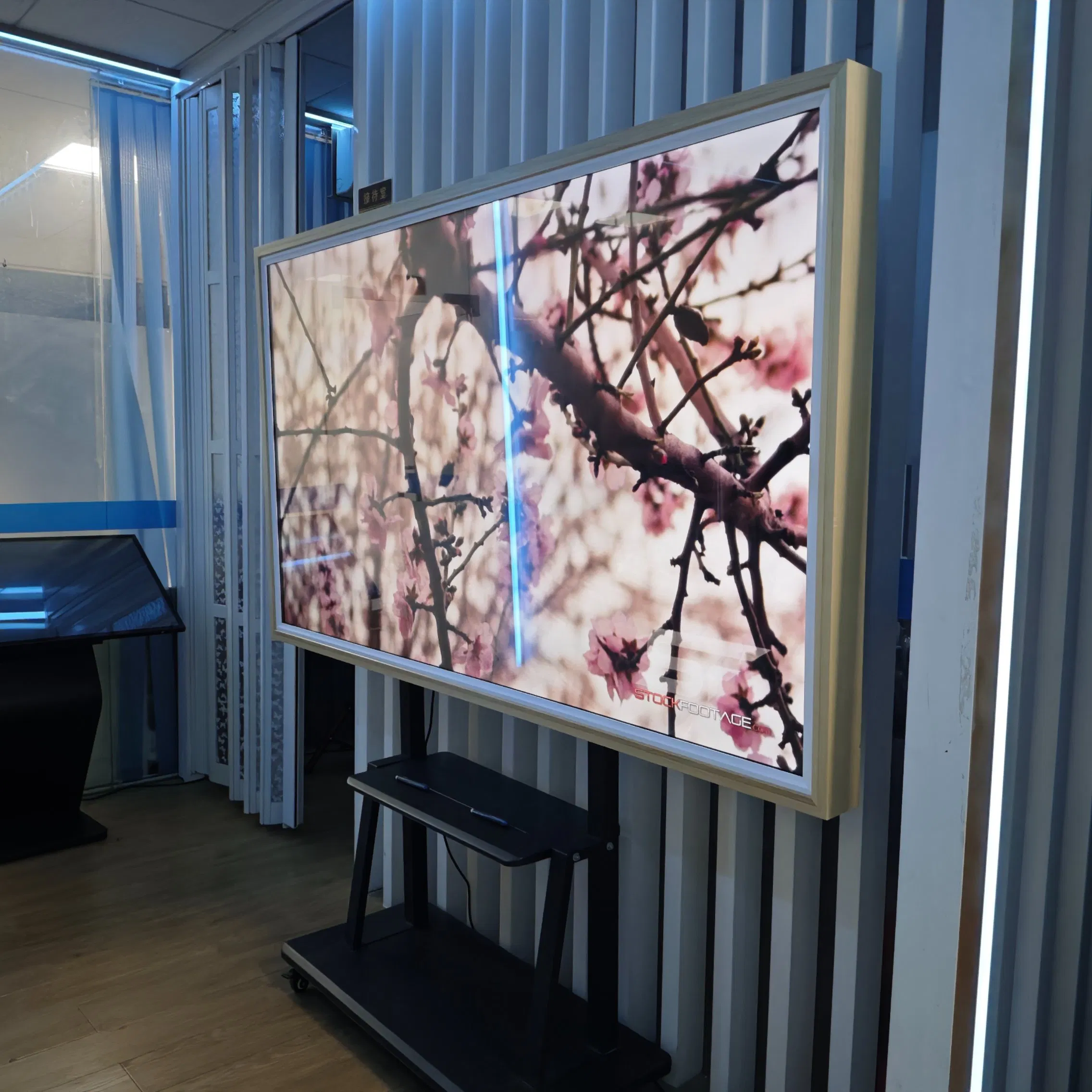 21.5/27/32/43/55-Inch Ultra-Slim 4K Frame Digital Signage: Elegant Gallery-Style Commercial Display for Premium Advertising &amp; Digital Decoration