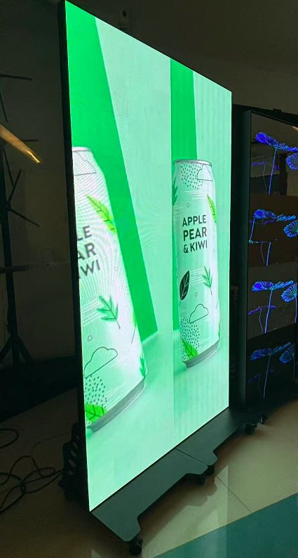 Rts P1.875 Indoor COB Poster LED Display 0.6mx2m Video Wall Screen