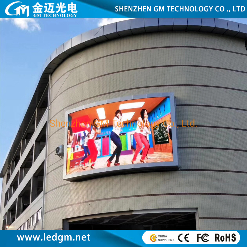 P3/P4/P6/P8/P10 High-Brightness Outdoor Advertising Video Wall Waterproof Billboard Digital Screen LED Wall Panel Full Color LED Display