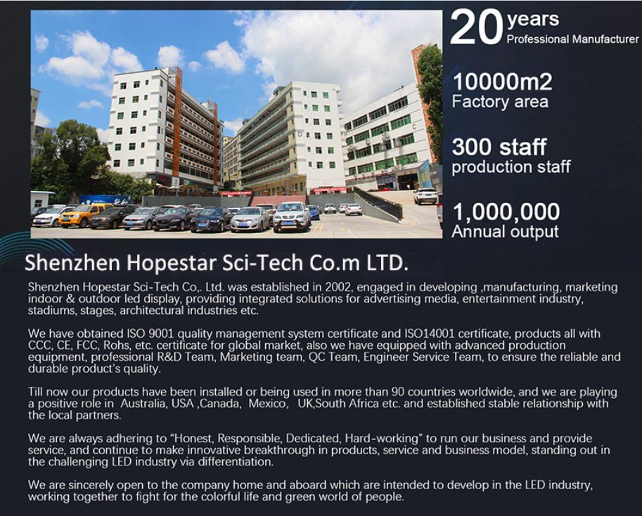 High Brightness 6000 Units Outdoor LED Display with Waterproof and Advertising Function