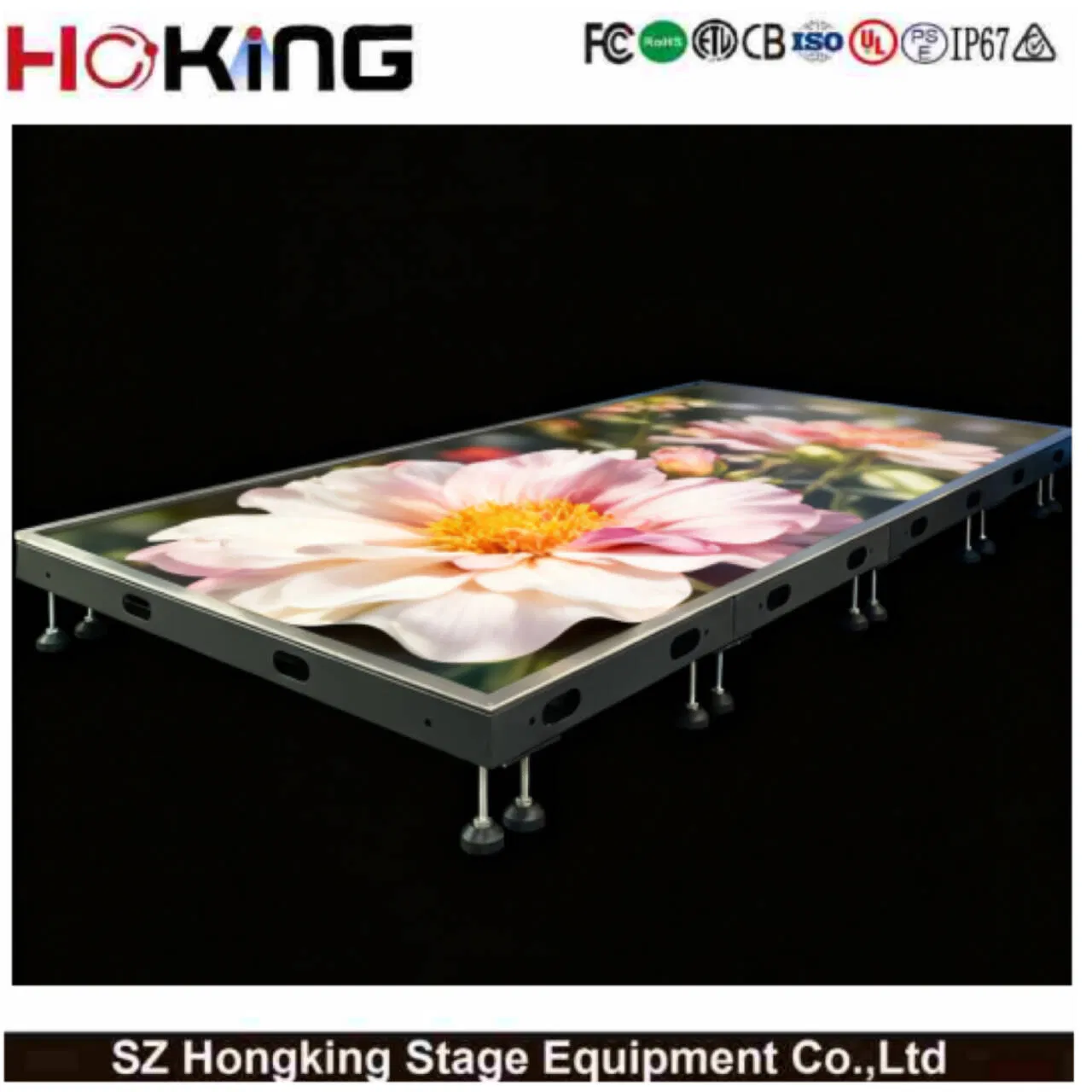 P4.81 Video Dance Floor Interactive Dance Floor LED Screen Display