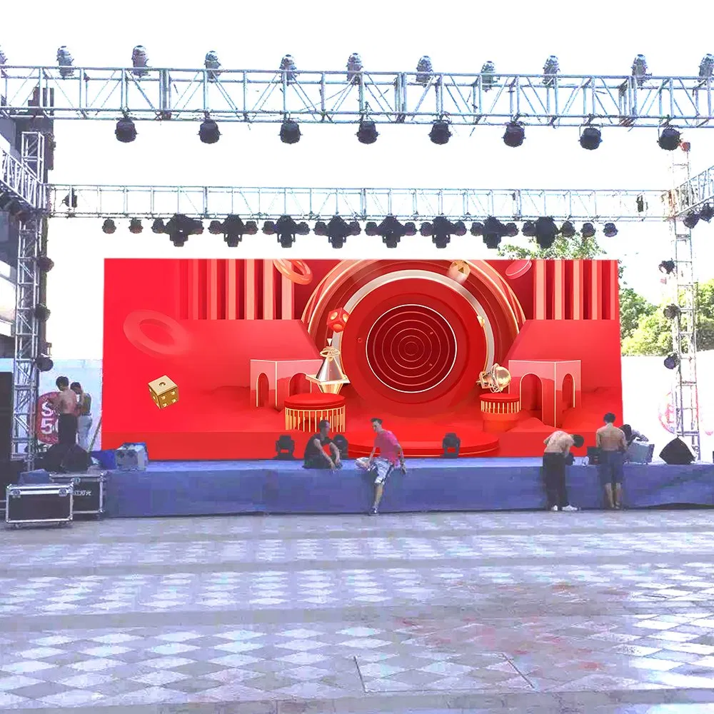Bright LED Video Wall Panel Screen Rental Stage P4.81 Indoor Outdoor LED Display for Events
