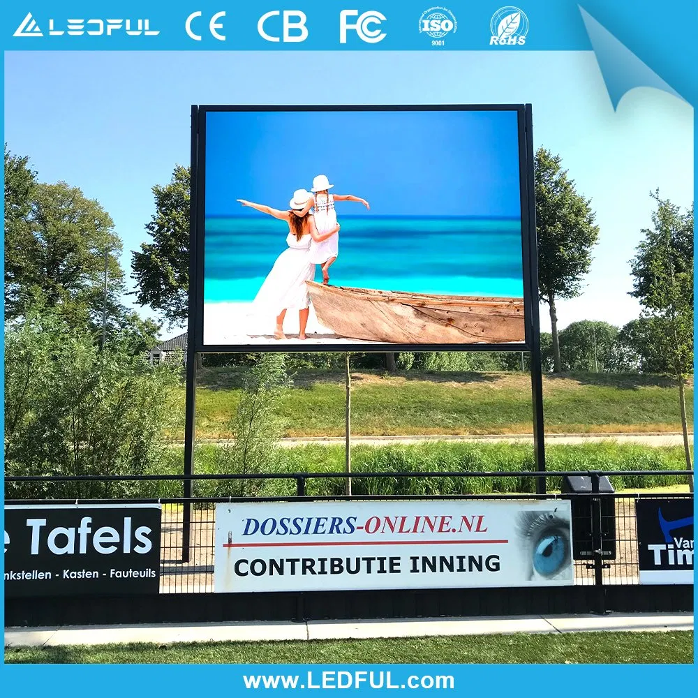 Waterproof IP65 Giant Sport SMD P10 Digital Soccer Scoreboard Panel Outdoor Video Billboard Stadium Advertising LED Display