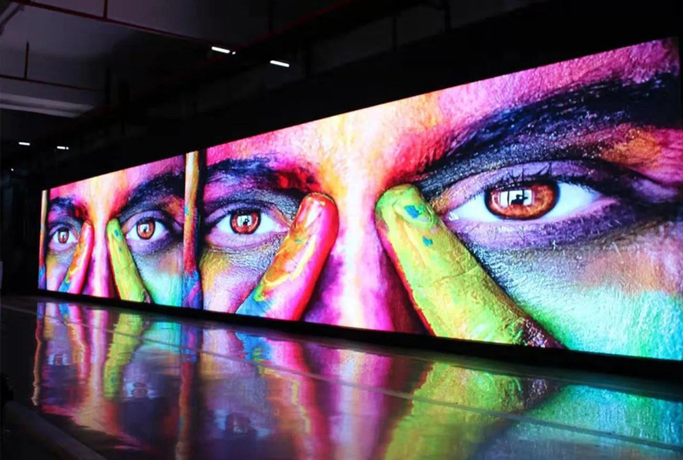 Indoor COB LED Video Wall Display Screen Small Fine Pitch for Shopping Mall Fixed Panel