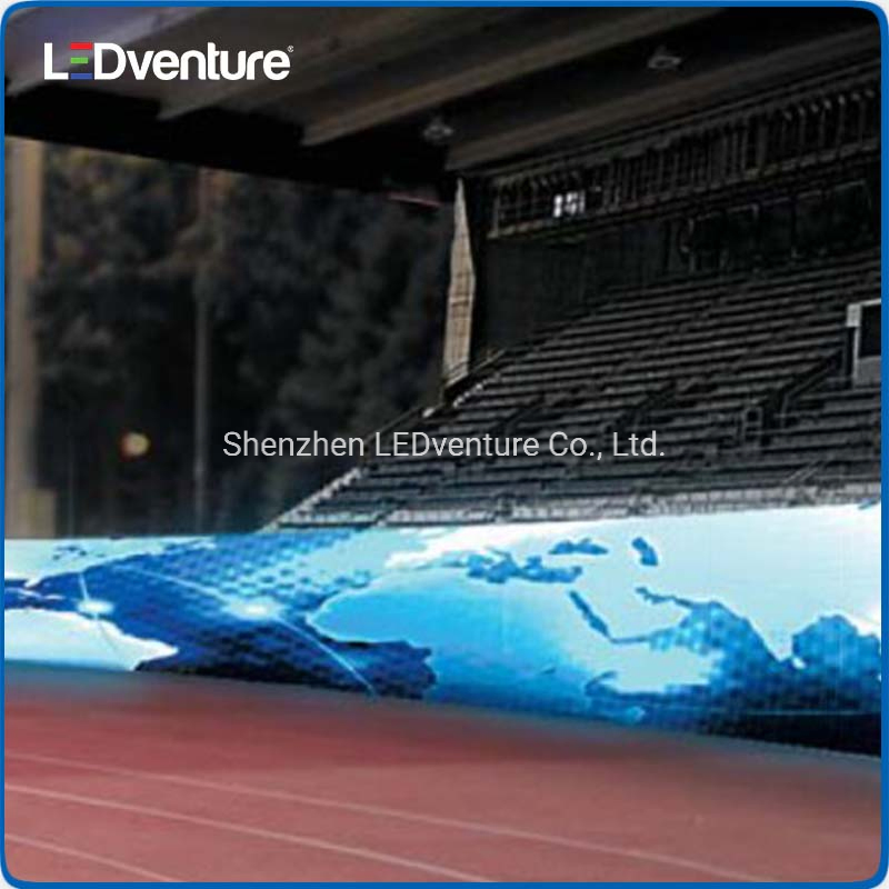 Outdoor High Brightness P20 Stadium Perimeter LED Advertising Display