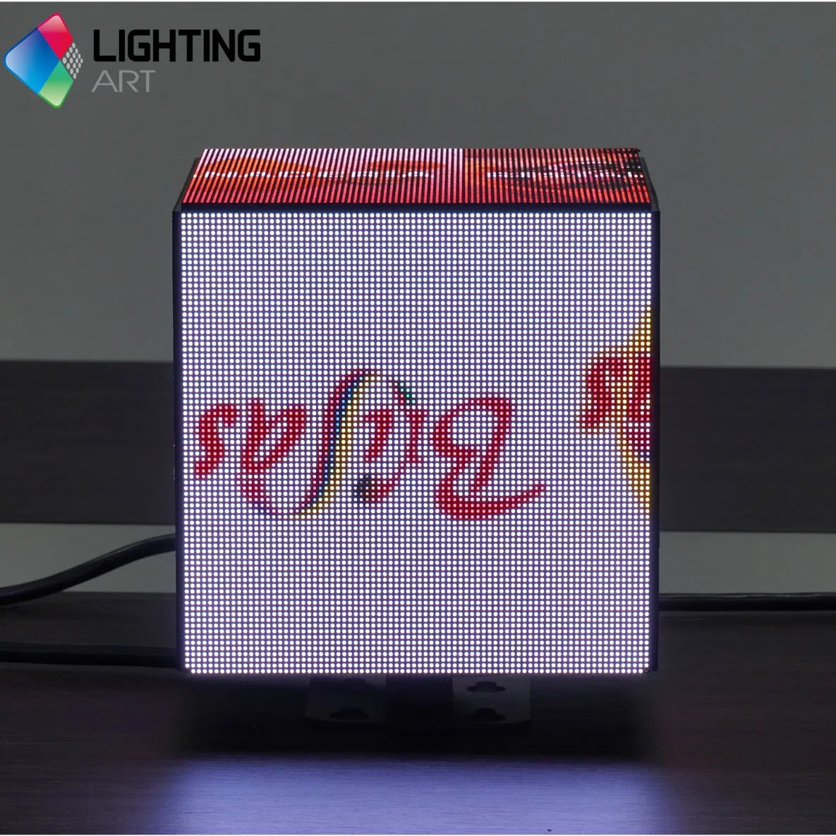 P2.5 HD Indoor Outdoor LED Cube Screen Magic Box Display Video Advertising Logo Sign Digital Signage
