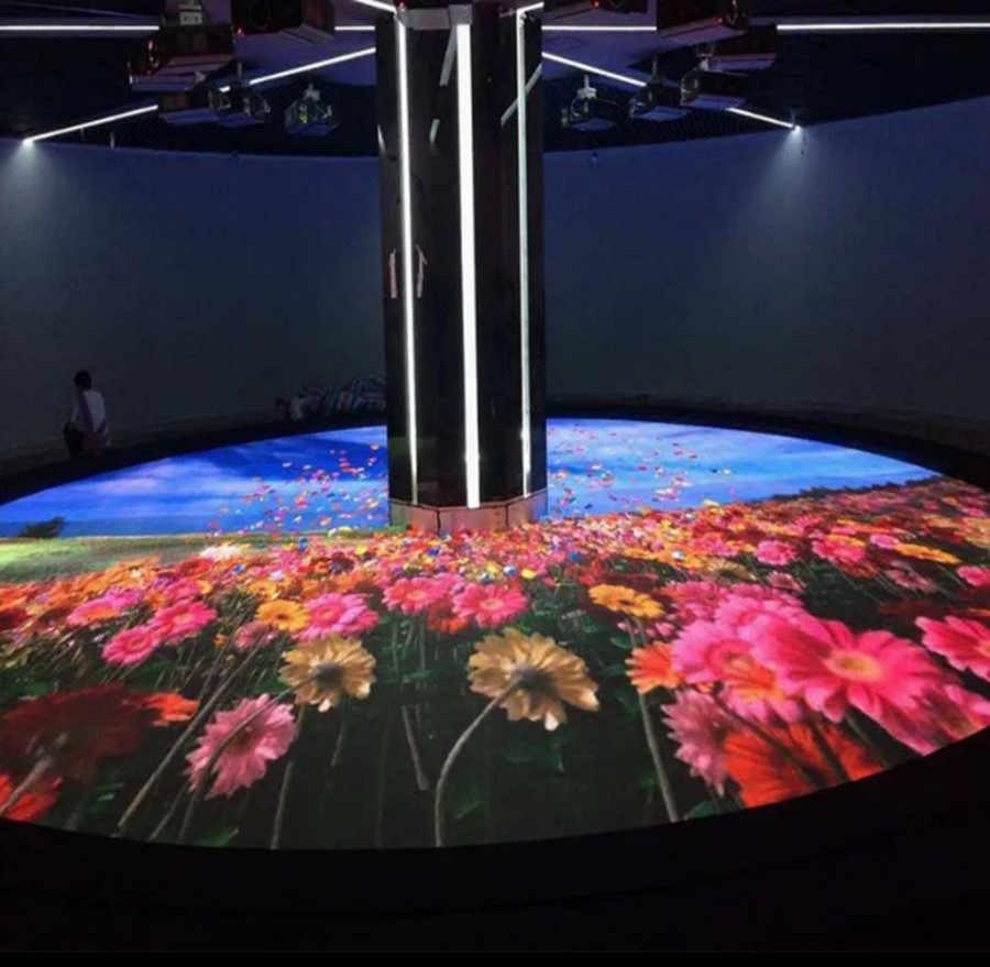 Giant LED Interactive Floor Tiles Screen P3.91 Indoor LED Floor Display for Bar and Nightclub