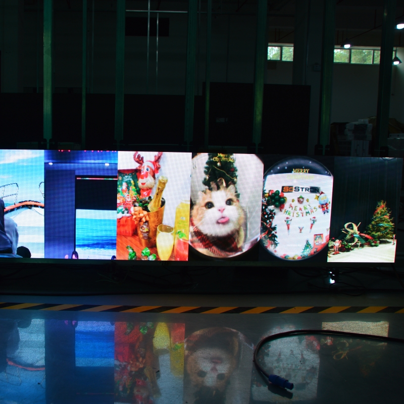 Outdoor Energy-Saving LED Display Wall for Video Playback and 3D Display