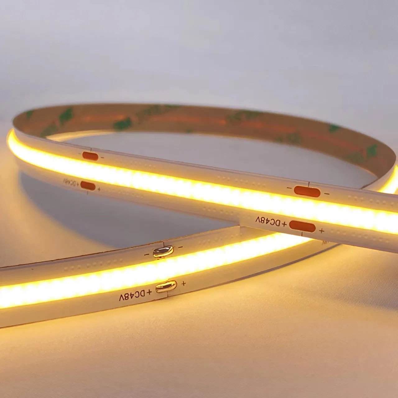 480LEDs/M Ultra-Slim COB Flexible LED Strip Light Dots-Free LED Lighting