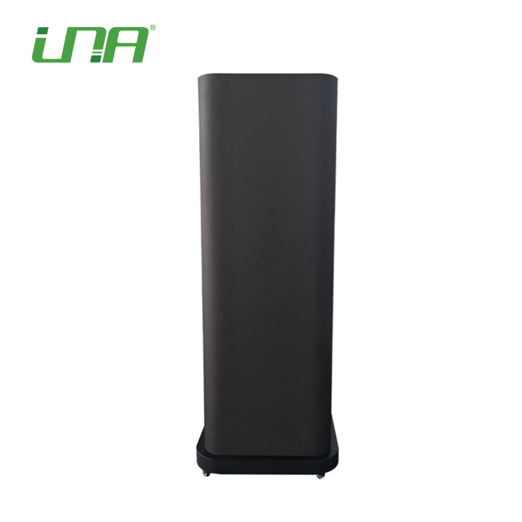 Indoor Advertising 4-Sides Eye-Naked 3D LED Video Screen Display with Wheels