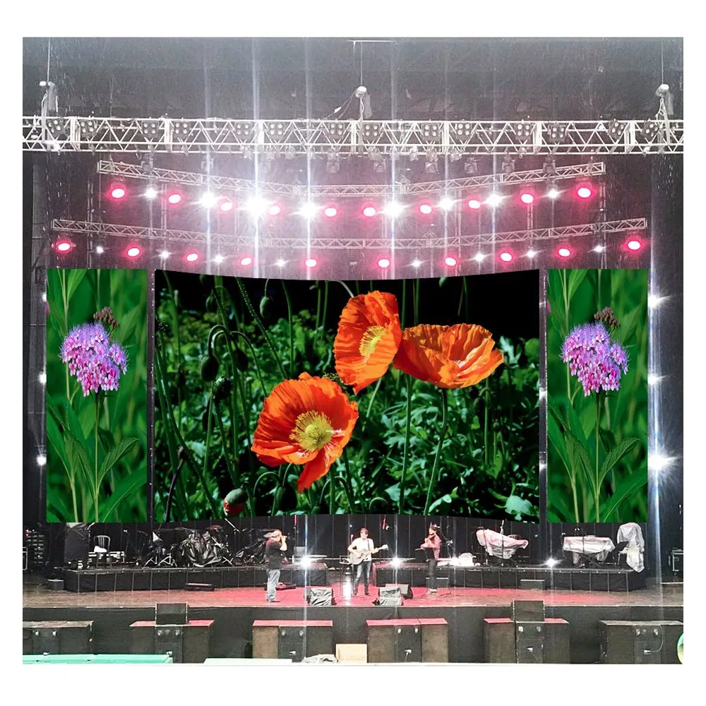 Bright LED Video Wall Panel Screen Rental Stage P4.81 Indoor Outdoor LED Display for Events