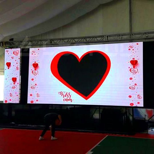 High Brightness Rental LED Display P2.6 P3.91 P4.81 for Stage Event Lightweight LED Video Wall