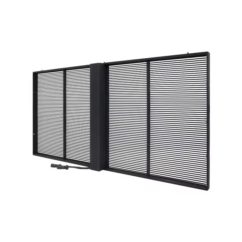 Transparent LED Film Display P3.91-7.81 LED Video Wall Screen Display