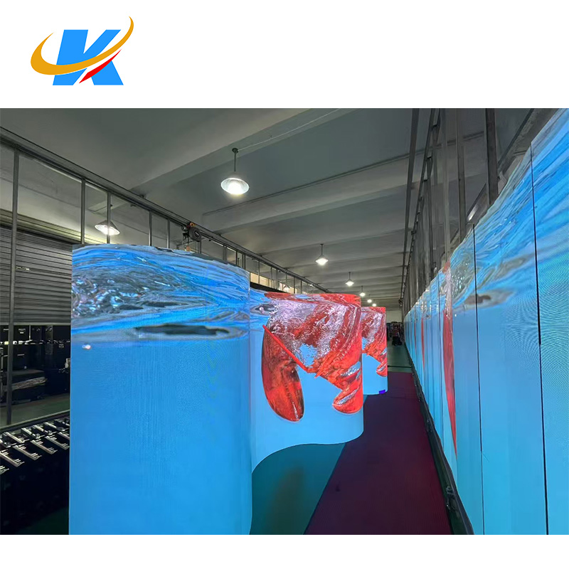 Commercial Equipment &amp; Machinery Digital Signage P1.953 Soft Bendable LED Display