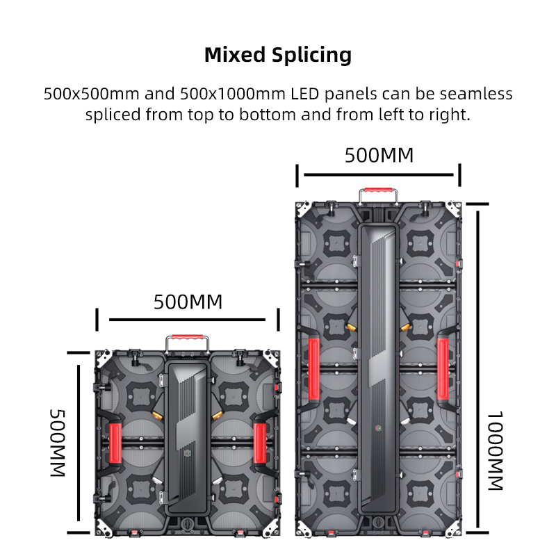P4.81 Outdoor LED Screen Display Waterproof Advertising Display Screen LED Video Wall