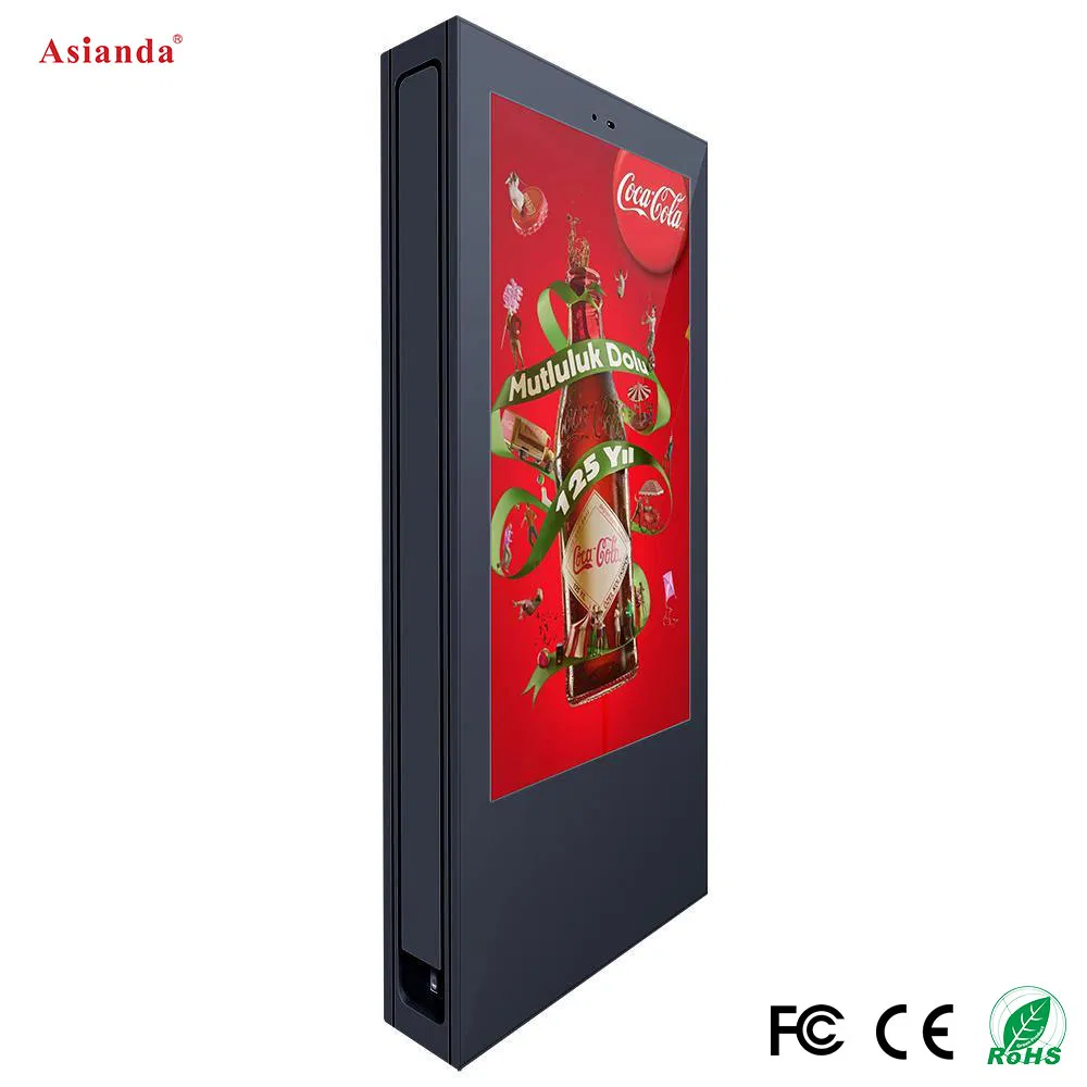 Drive Thru 65 Inch LED Message Smart Digital LCD Display Menu Board Outdoor Signage