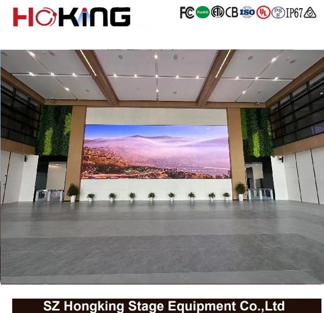 China Manufacturer Easy Control Indoor COB P0.62 LED Display for Advertising Conference Room