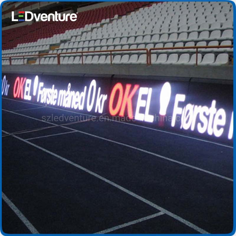P16 Soccer Stadium Perimeter Advertising LED Display Outdoor