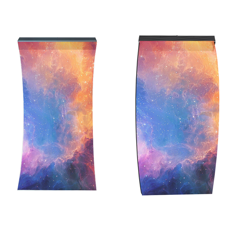 Flexible Transparent LED Film Display TV Screen for Railway Station Glass Window