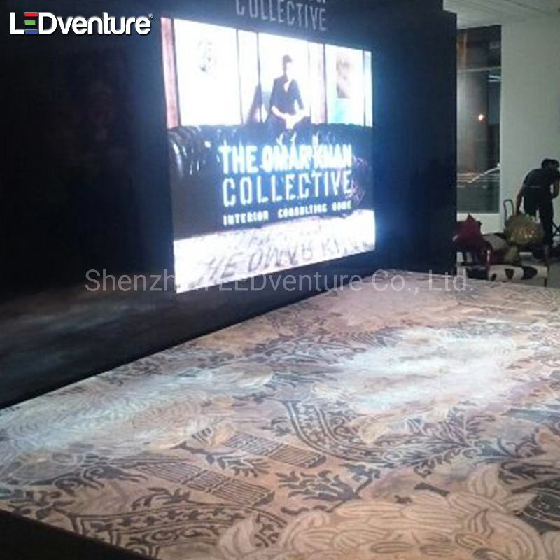 Indoor Outdoor Rental Display Screen P4.81 LED Dance Floor with Size 500X500mm
