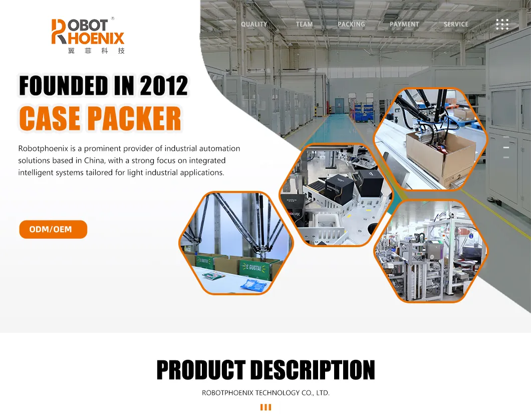 Automation Case Packer Delta Robot