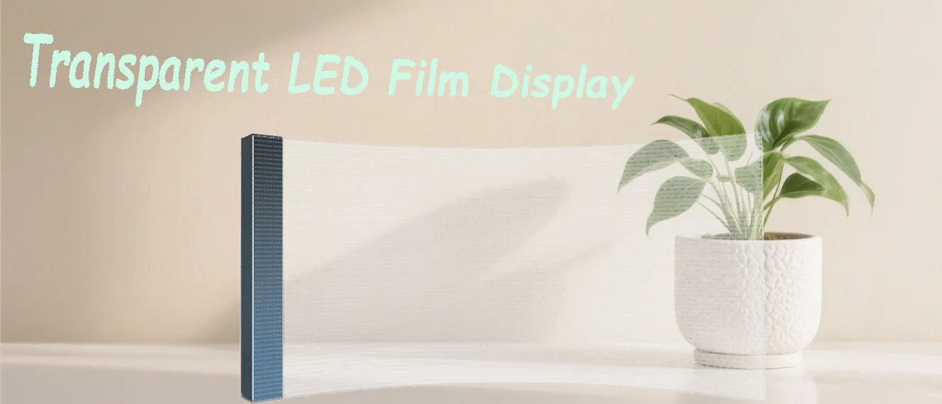 Flexible Transparent LED Film Display