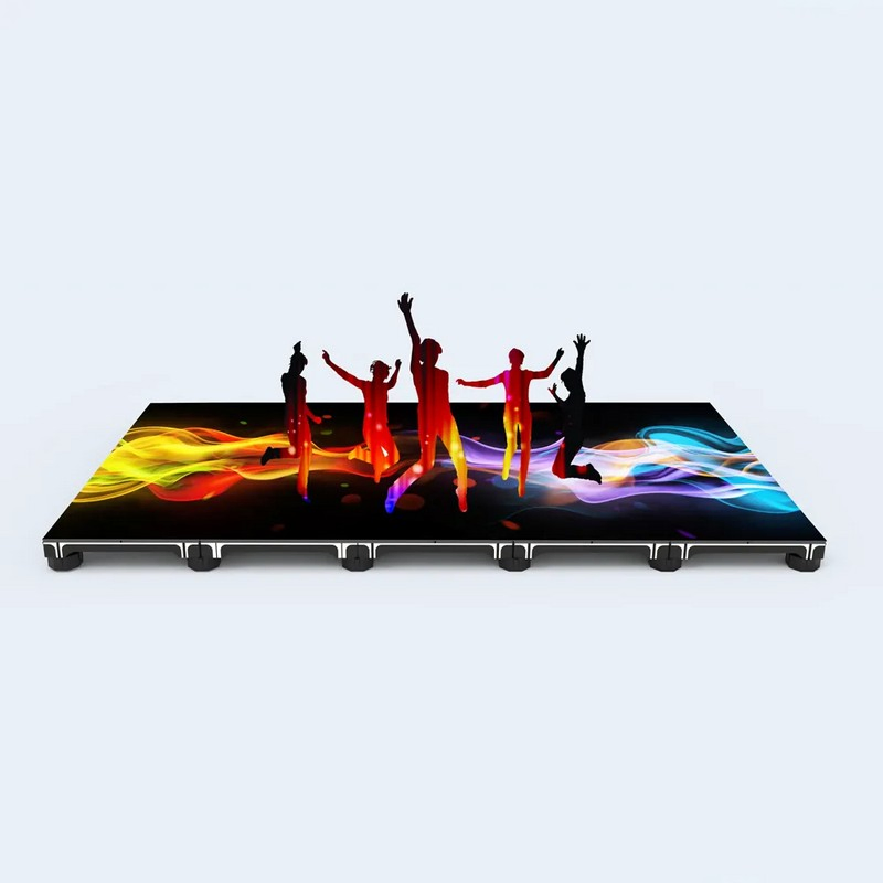 P2.6 Super Bright 500*1000mm Indoor Outdoor LED Dance Floor Disco Display Screen Wedding Party Stage DJ LED Floor Interactive Video Wall