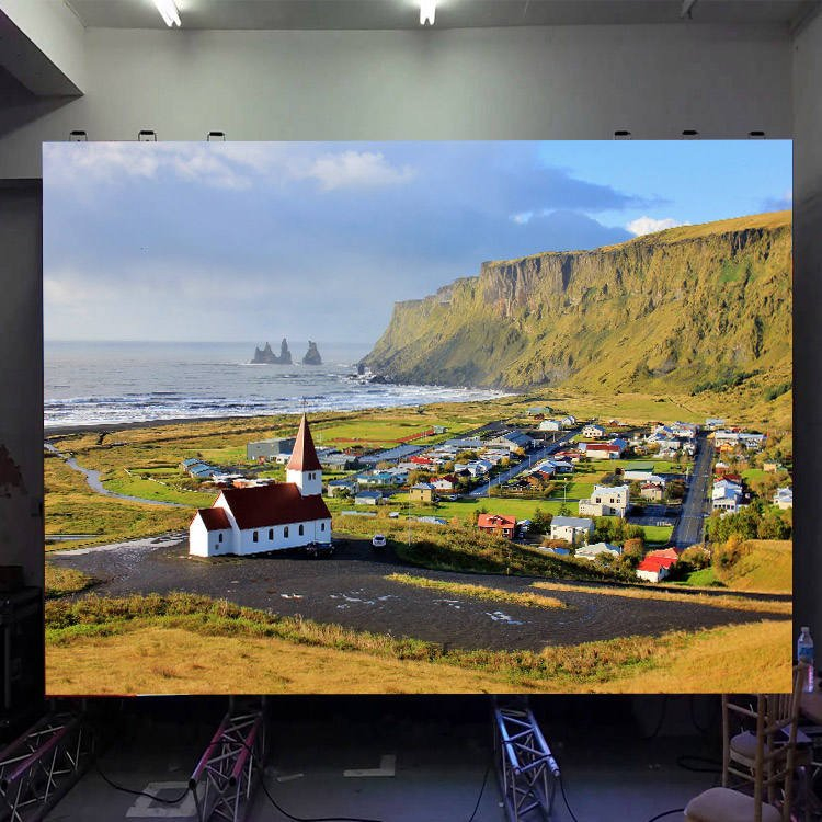 P3.91 LED Full Color Waterproof LED Display High Brightness 3D Billboard Commercial TV Exhibition Rental Panel Indoor Outdoor LED Video Wall Screen